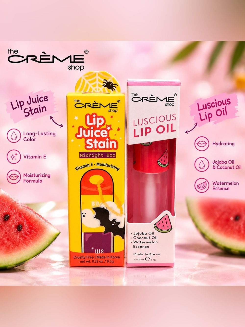 Crème shop bundle of 2 lippies